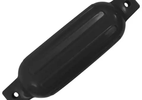 Bară de protecție barcă, 4 buc., negru, 41x11,5 cm, PVC - 2/5
