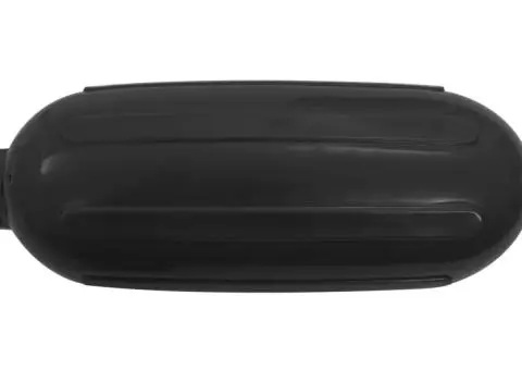 Bară de protecție barcă, 4 buc., negru, 41x11,5 cm, PVC - 3/5