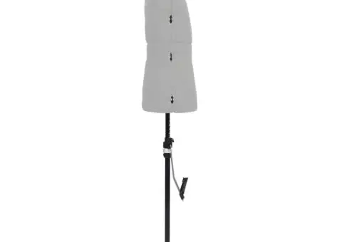 Manechin croitorie reglabil bărbați, gri, dimensiune 37-45 - 3/5