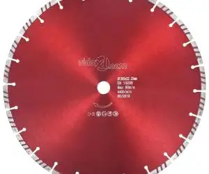 vidaXL Disc diamantat de tăiere cu turbo, oțel, 350 mm