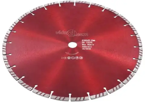 Disc diamantat de tăiere cu turbo, oțel, 350 mm - 2/4