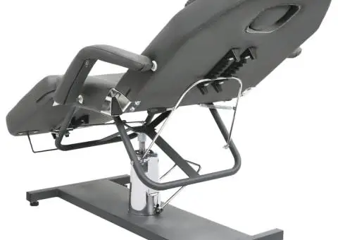 Masă de masaj, gri, 180x62x(87-112) cm - 5/5