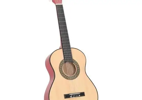 Set chitară clasică pentru copii și începători 8 piese 1/2 34" - 2/5