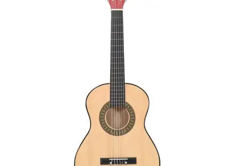 Set chitară clasică pentru copii și începători 8 piese 1/2 34" - 3/5