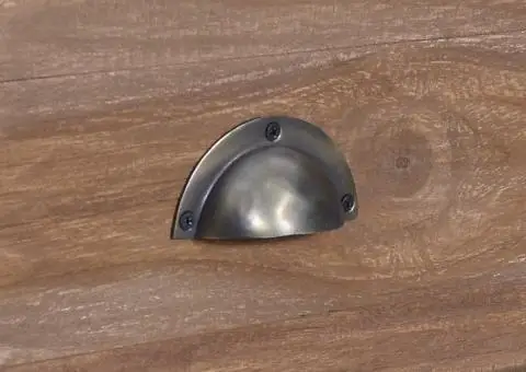 Servantă cu 3 sertare, 60 x 30 x 75 cm, lemn masiv de tec - 5/5