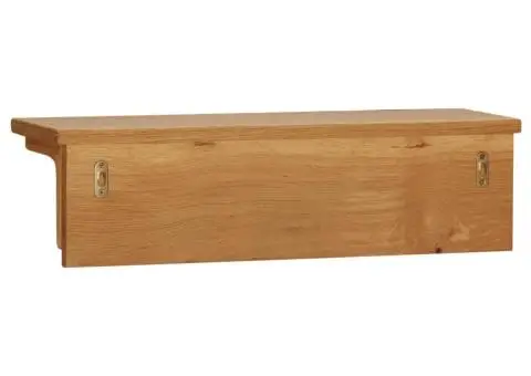 Cuier de haine, 60 x 16 x 16 cm, lemn masiv de stejar - 4/5