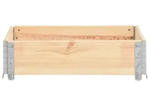 Ramă pentru paleți, 60 x 80 cm, lemn masiv de pin - 3/5