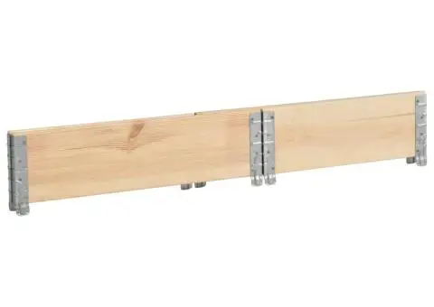 Ramă pentru paleți, 60 x 80 cm, lemn masiv de pin - 4/5