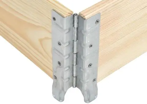 Ramă pentru paleți, 60 x 80 cm, lemn masiv de pin - 5/5