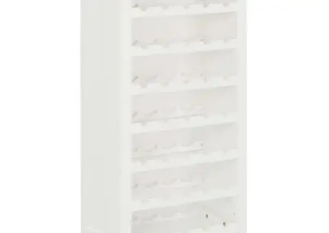 Dulap de sticle de vin, 56 x 32 x 110 cm, lemn masiv de stejar - 1/5