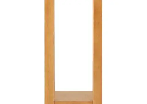 289185 Masă laterală 27x24x55 cm Lemn masiv de stejar - 2/5