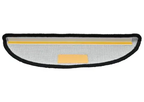 Covorașe pentru trepte scară, 15 buc., negru, 56x17x3 cm - 5/5