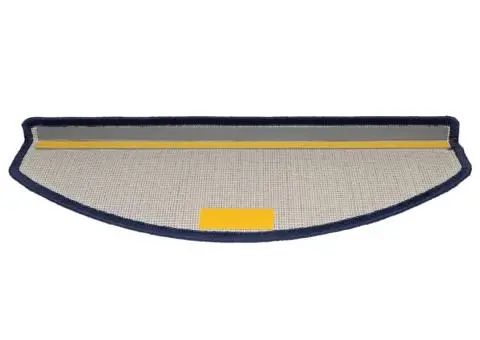 Covorașe pentru trepte scară, 15 buc., albastru, 65x24x4 cm - 5/5