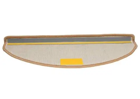 Covorașe pentru trepte scară, 15 buc., bej, 65x21x4 cm - 5/5