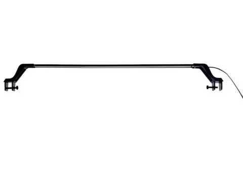 Lampă LED pentru acvariu, cu cleme, albastru/alb, 75-90 cm - 3/5