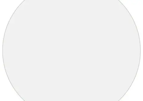 Folie de protecție masă, transparent, Ø 100 cm, PVC, 1,6 mm - 2/5