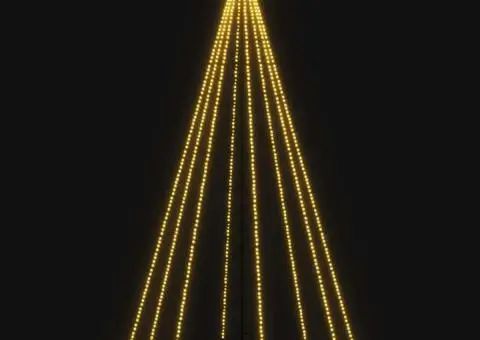 Cascadă de lumini pom Crăciun 5 m interior/exterior 800 leduri - 3/5