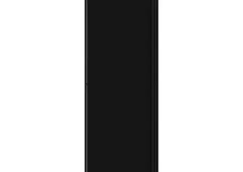 Paravan de cameră cu 3 panouri, negru, 150 x 180 cm - 4/5