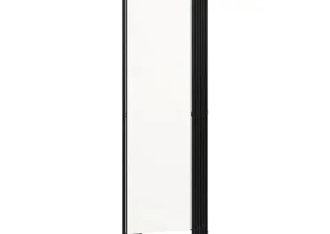 Paravan de cameră cu 6 panouri, alb, 240 x 180 cm - 4/5