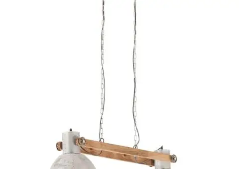 Lampă suspendată industrială, 25 W, argintiu, 109 cm, E27 - 1/5
