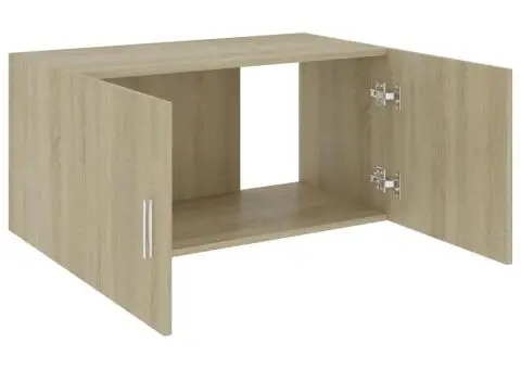 Dulap montat pe perete stejar Sonoma 80x39x40cm lemn prelucrat - 4/5
