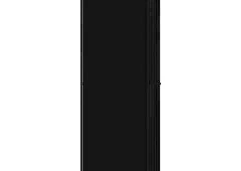 Paravan de cameră cu 6 panouri, negru, 300 x 180 cm - 4/5