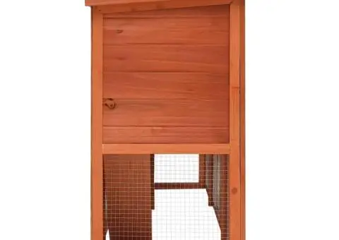 Cușcă de iepuri cușcă animale de companie dublă de exterior - 4/5