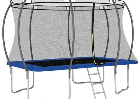 Set trambulină dreptunghiulară, 335 x 244 x 90 cm, 150 kg - 1/5