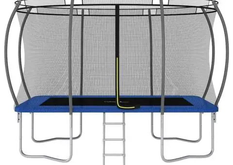 Set trambulină dreptunghiulară, 335 x 244 x 90 cm, 150 kg - 2/5