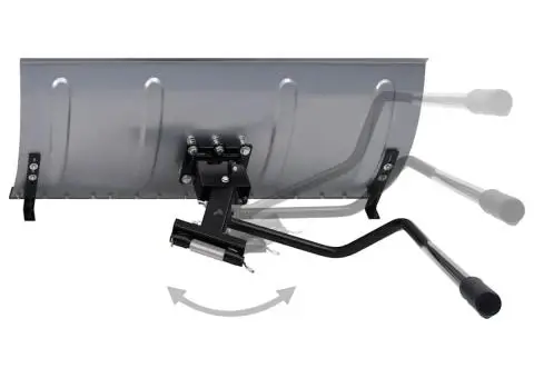 Lamă de zăpadă pentru mașina de tuns iarbă, 100 cm - 4/5