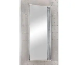 vidaXL Oglindă, design aviator, 80x50 cm, metal