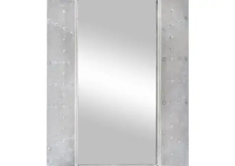 Oglindă, design aviator, 80x50 cm, metal - 2/5