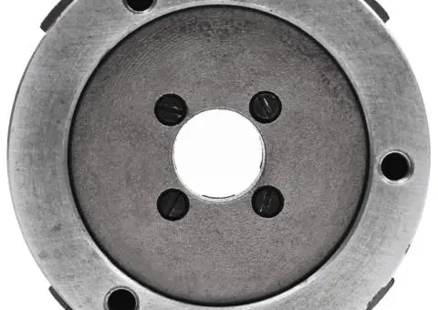 Mandrină de strung cu 4 fălci, 100 mm, oțel - 4/5