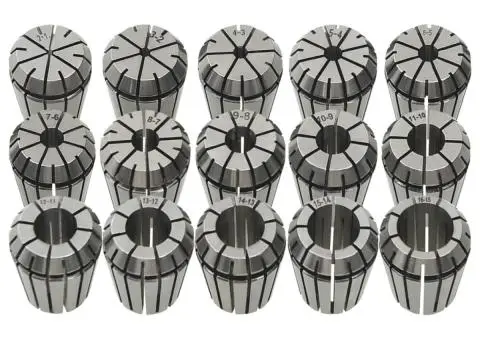 Coliere ER25, 15 buc., set de instrumente de strunjire - 1/5