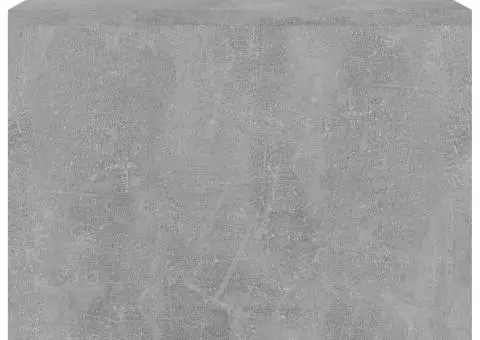 Măsuță de cafea, gri beton, 90 x 45 x 35 cm, lemn prelucrat - 5/5