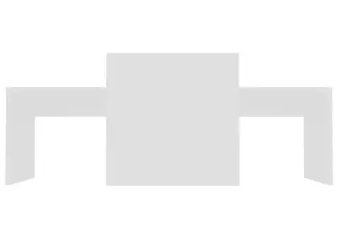 Set măsuțe de cafea, alb, 100x48x40 cm, lemn prelucrat - 4/5