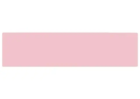 Chiuvetă de baie cu preaplin, roz mat, ceramică - 4/5