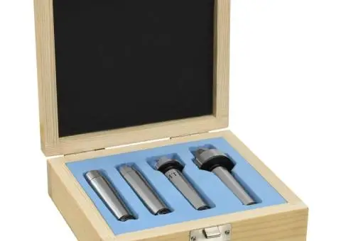 Vârfuri de centrare strung lemn, 4 buc., oțel, MT2 - 3/5