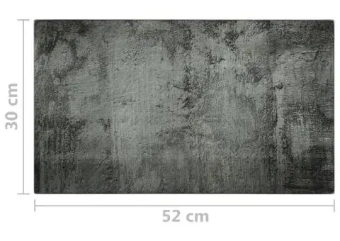 Plăci de tocat, 2 buc., sticlă securizată, model de beton - 5/5