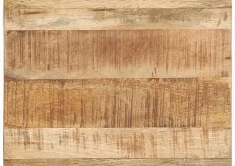 Masă laterală, 40 x 30 x 50 cm, lemn masiv de mango nefinisat - 3/5