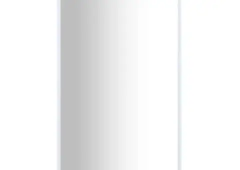 Oglindă, alb, 100x60 cm - 1/5