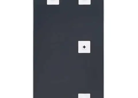 Oglindă, alb, 100x60 cm - 4/5