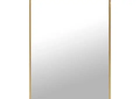 Oglindă, auriu, 100x60 cm - 1/5