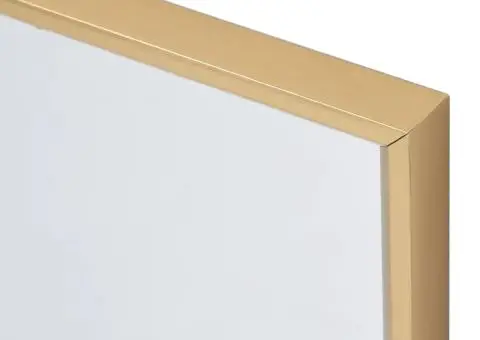 Oglindă, auriu, 100x60 cm - 2/5