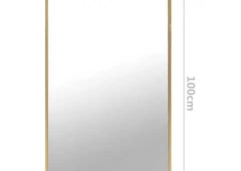 Oglindă, auriu, 100x60 cm - 5/5
