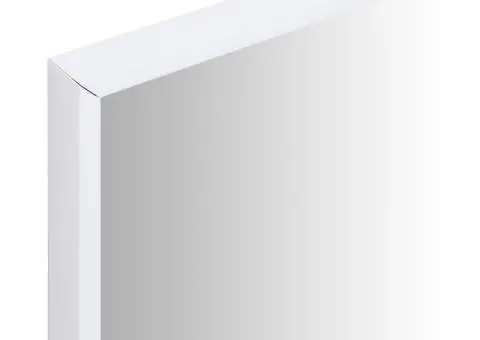 Oglindă, alb, 70x50 cm - 4/5