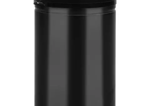 Coș de gunoi automat cu senzor, 30 L, negru, oțel carbon - 2/5