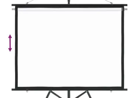 Ecran de proiecție cu trepied 60" 4:3 - 4/5
