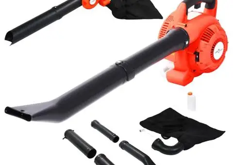 Suflantă de frunze 3-în-1 cu benzină 26 cc, portocaliu - 1/5