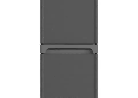 Raft 5 cuburi cu cutii, gri, 103x30x72,5 cm, material textil - 3/5